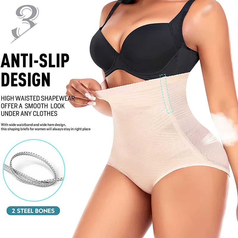 Transform Your Figure with Our Tummy Control High Waist Shapewear Panties - Butt Lifting and Smoothing for Ultimate Comfort